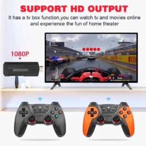 Alternative view of X2 Ultra 4K Game Stick + 2 Wireless Controllers